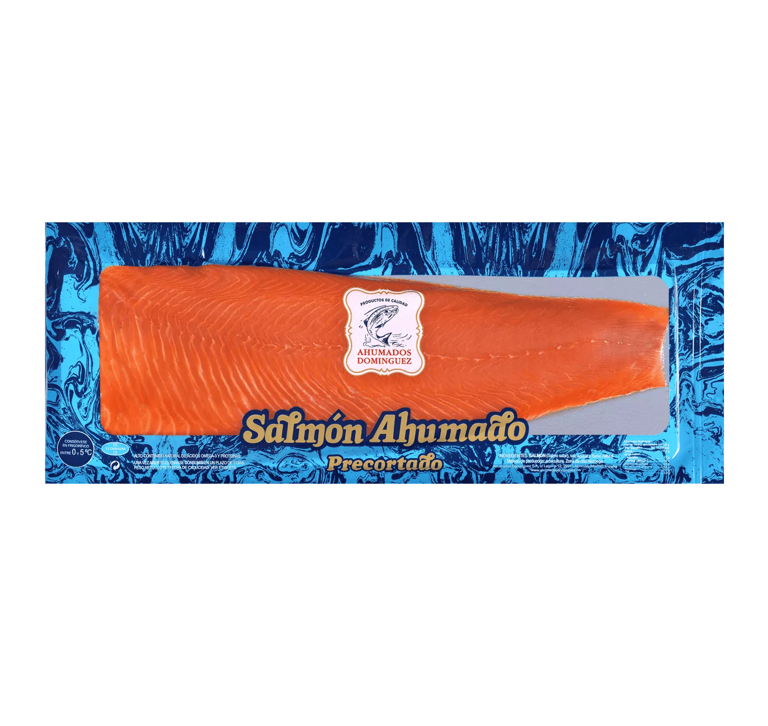 Salmon Ahumado grande precortado en lonchas