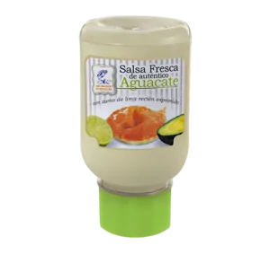 Salsa de aguacate para salmon ahumado de Ahumados Dominguez
