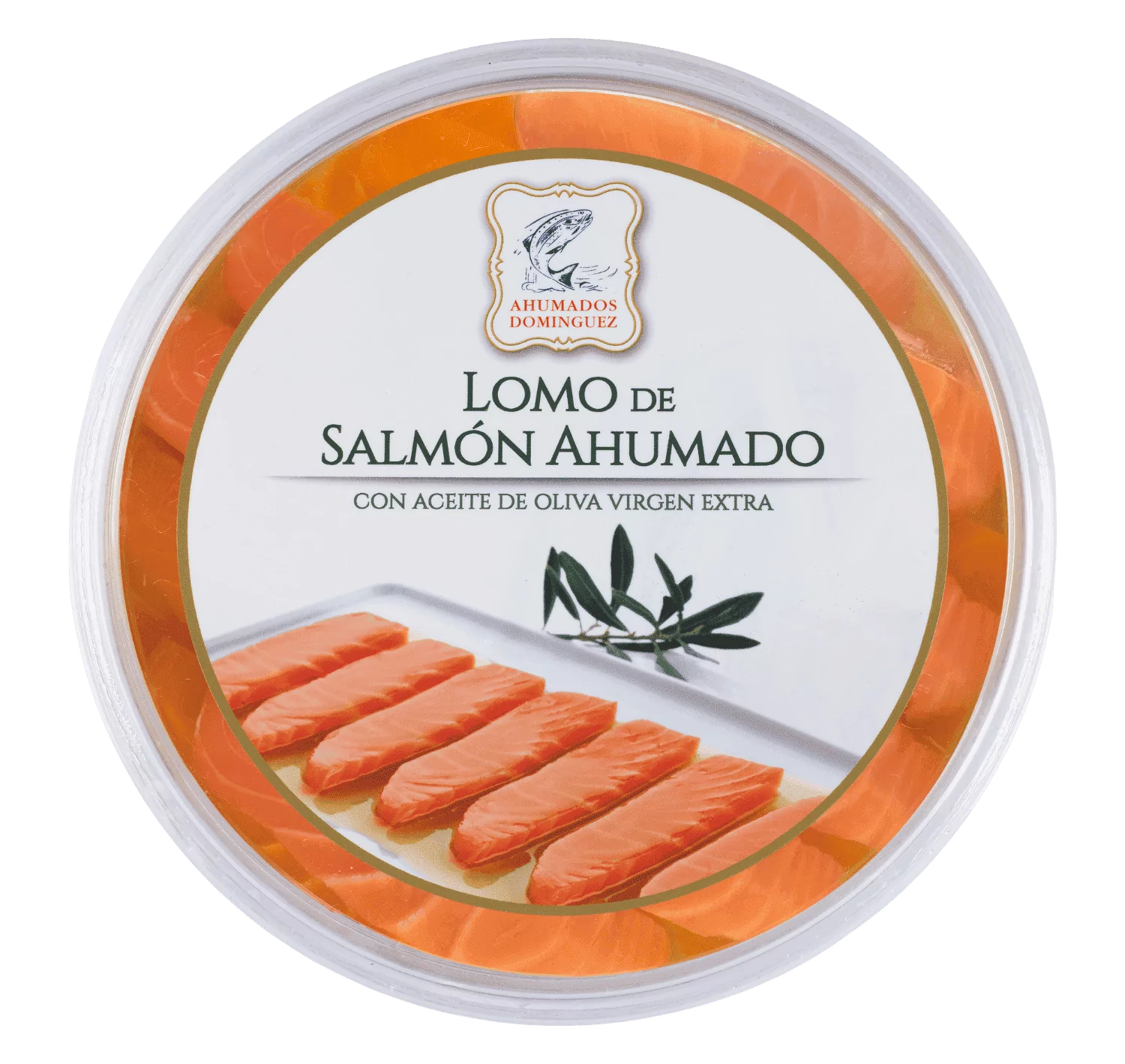Lomo de Salmón Ahumado con AOVE (Aceite de Oliva Virgen Extra) de Ahumados Domínguez