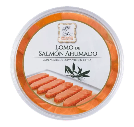 Lomo de Salmón Ahumado con AOVE (Aceite de Oliva Virgen Extra) de Ahumados Domínguez